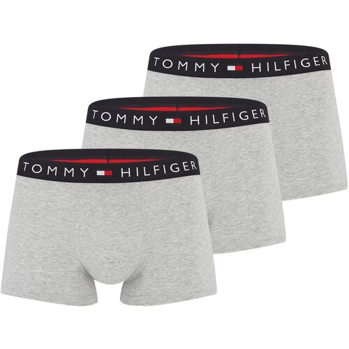 Tommy Hilfiger Underwear Boksarice siva / črna / bela Cene