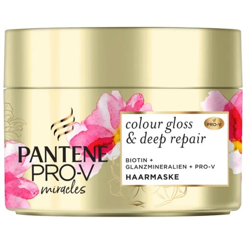 Pantene maska za kosu Miracles color gloss & deep repair 300 ml Cene
