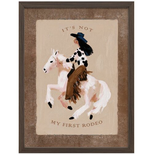 Styler Tiskana slika s okvirom 30x40 cm Rodeo &amp;ndash; Slike