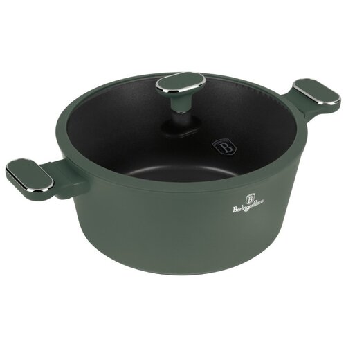 Berlinger Haus šerpa sa poklopcem 28CM matte green collection BH-8202 Cene