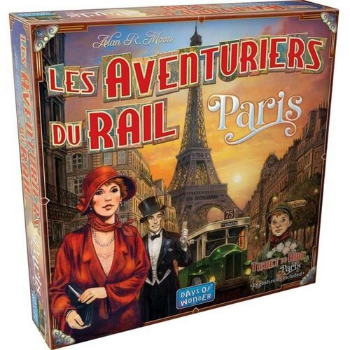  Društvene igre Asmodee Les Aventuriers du Rail - Paris (FR) Cene