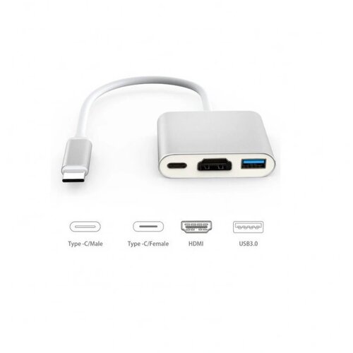 Velteh Type C HUB na HDMI konvertor 3in1 4K TC2H-300 Cene