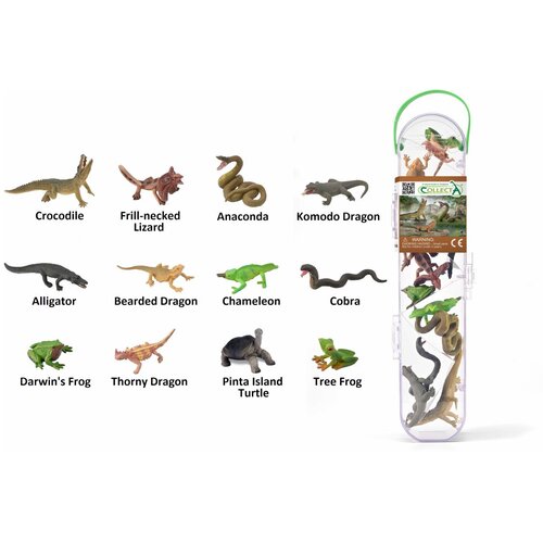 Collecta Set mini živali plazilci in dvoživke Cene