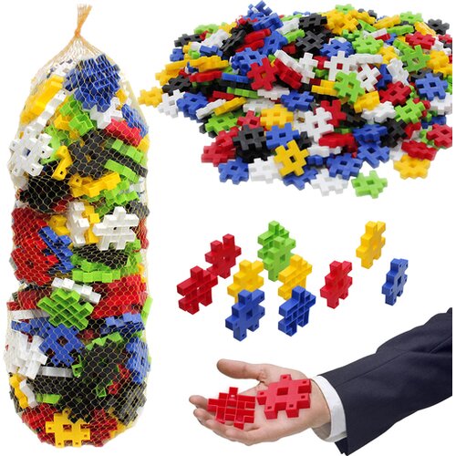 Iron Kocke za decu KOCKE DEČIJE PUZZLE set 200 kom. Džak - veličina pojedinačne puzzle kocke 7,5cm x 7,5cm Cene