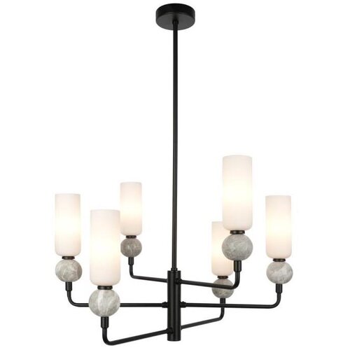  ITALUX PND-95331-6-BK - Luster na stalku SANTOS 6xG9/40W/230V crna Cene