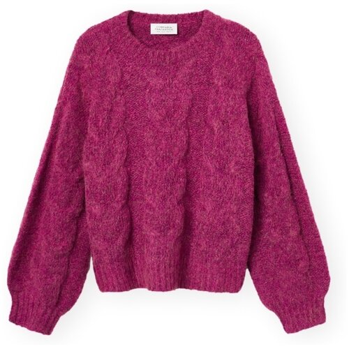 Compania Fantastica Puloverji COMPA&amp;Ntilde;IA FANT&amp;Aacute;STICA Knit 10286 - Fuchsia Rožnata Slike