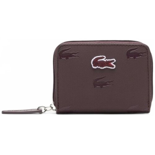 Lacoste Denarnica Nf5507hn Zip Coin Wallet Kostanjeva Slike