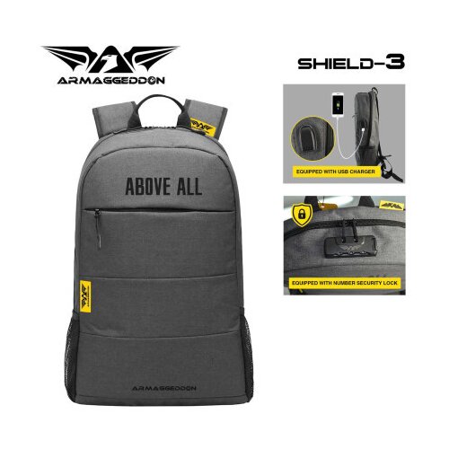 Armaggeddon Shield 3 ranac 15.6