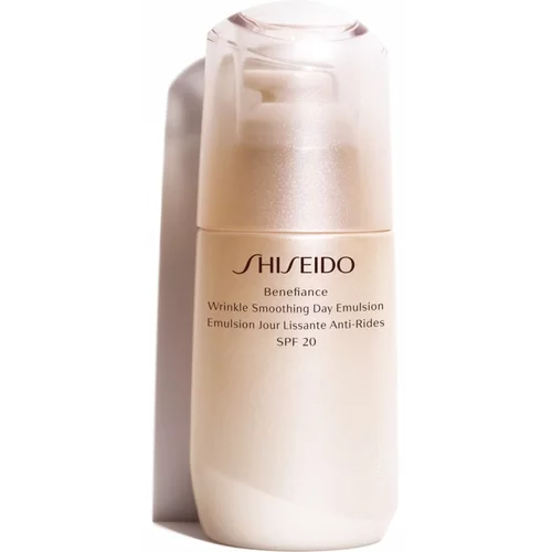 Shiseido benefiance wrinkle smoothing day emulsion SPF20 emulzija za lice protiv bora 75 ml za žene
