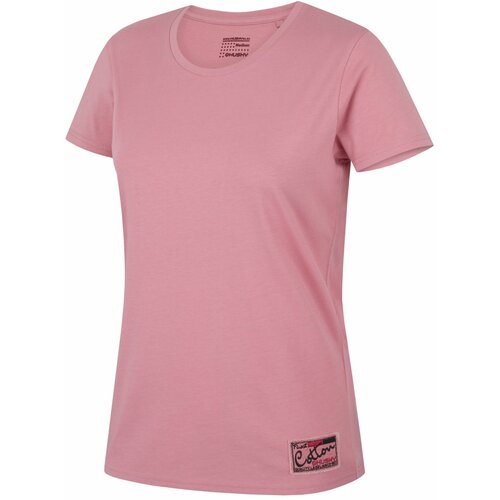 Husky Women's cotton T-shirt Tee Base L pink Slike