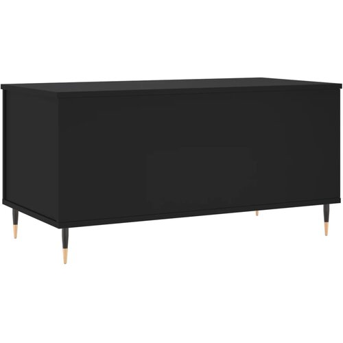  Stolić za kavu crni 90 x 44,5 x 45 cm od konstruiranog drva Crna Slike