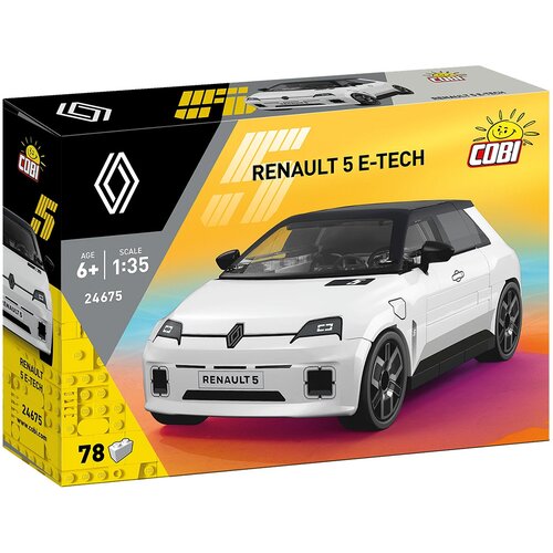 Cobi Toys COBI: Renault 5 E-Tech beli avto &mdash; sestavljalni komplet (24675) Cene