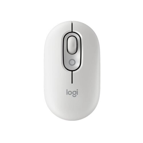 Logitech Mi&scaron;ka POP Mouse z EMOJI, Bluetooth, bela Cene