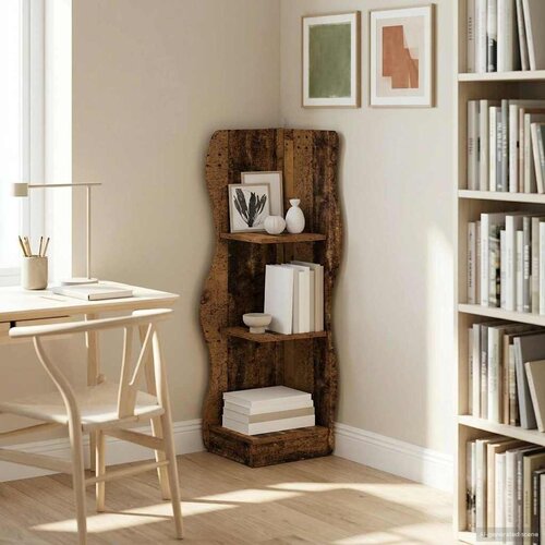  Kutna polica Staro drvo 34 x 33 x 102 cm Konstruirano drvo Cijene