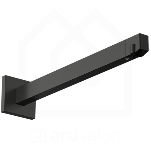 Hansgrohe izliv za tuš ružu E četvrtasti 39cm mat crni 24337340 Cene