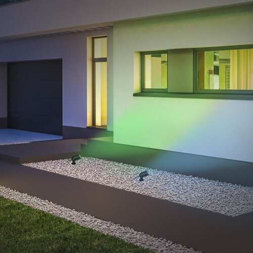 Briloner-LED RGBW prigu&amp;scaron;iva spoljna LED svetiljka/4,4W/230V 2700/4000/6500K IP44 Wi-Fi Tuya+daljinski upravljač Slike