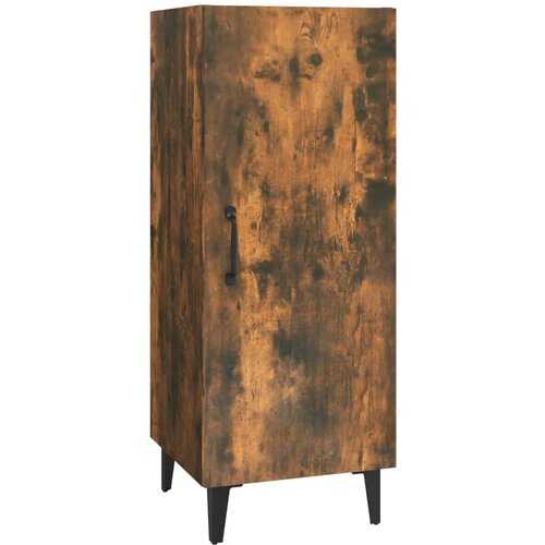 Maison Chic Komoda - Predalnik dimljeni hrast 34,5x34x90 cm konstruiran les, (21718225) Cene