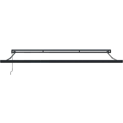 VidaXL Tenda na uvlačenje žuto-bijela 4 5x3 m od tkanine i aluminija Slike