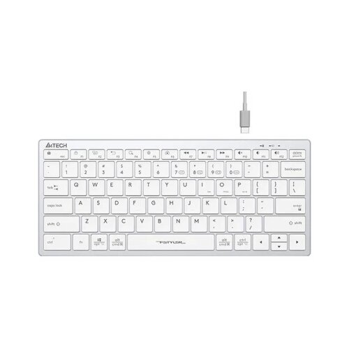 A4Tech FBX51C FSTYLER Bluetooth & 2.4G Scissor Switch Compact USB tastatura US bela Slike
