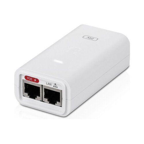Ubiquiti power supply 24V 0.5A Gigabit with PoE injector, POE-24-12W-G-WH ( 4222 ) Cene