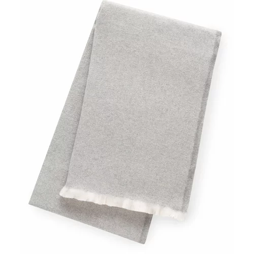 Euromant svijetlo sivi pokrivač pamuk Linen, 140 x 160 cm