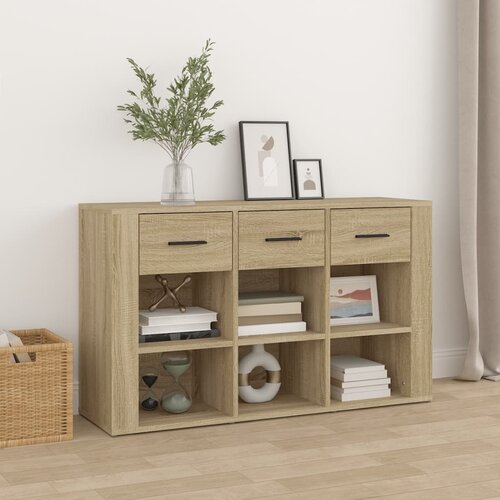  Komoda boja hrasta sonome 100 x 30 x 59,5 cm konstruirano drvo Cene