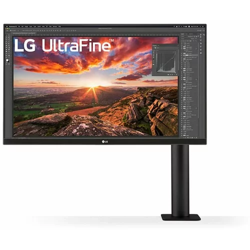 Lg monitor Ergo UltraFine 27UN880P-B, 4K UHD 3840x2160, 27 IPS, 350 cd/m2, AMD FreeSync, HDR400, HDMI, DP, USB, USB Type-C, PIVOT, HAS, 60Hz, 5msID: EK000543825