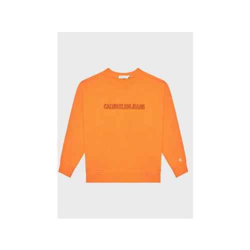 Calvin Klein Jeans Jopa Raised Embro IB0IB01670 Oranžna Regular Fit
