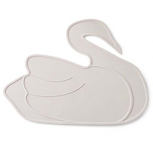 Outlet by lille vilde® silikonska podloga za hranjenje swan beige (razstavni eksponat) Cene
