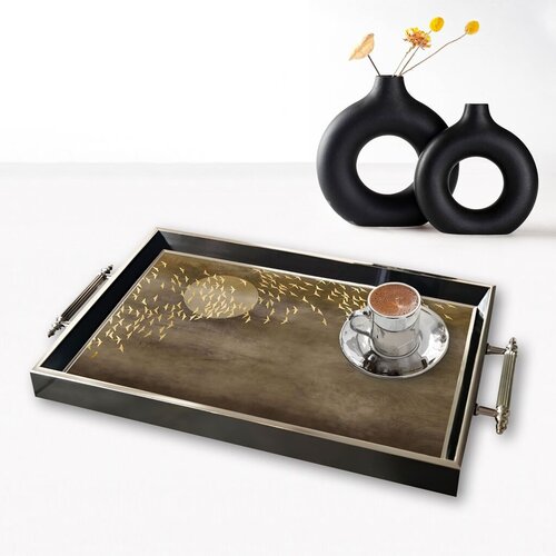 Aberto Design poslužavnik TPG9818 50 x 29 x 3,5 cm, &scaron;areni Cijene