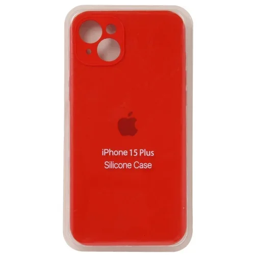  ORG Full Side Silicone Cover za iPhone 15 Plus crvena
