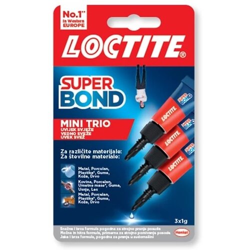 Loctite Super lepak Mini Trio 3x1 Cene