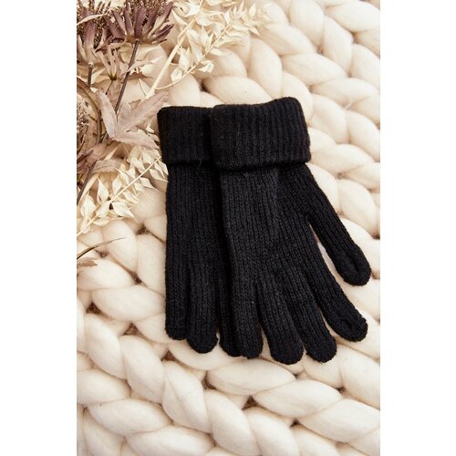Kesi Women's smooth gloves black Slike