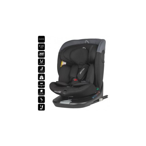 Coccolle atira - auto-sedište isize 40-150 cm - crno 10230 Cene