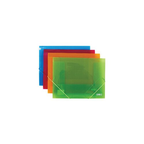 Deli FASCIKLA SA GUMICOM NEON E39504 - A4 Cene