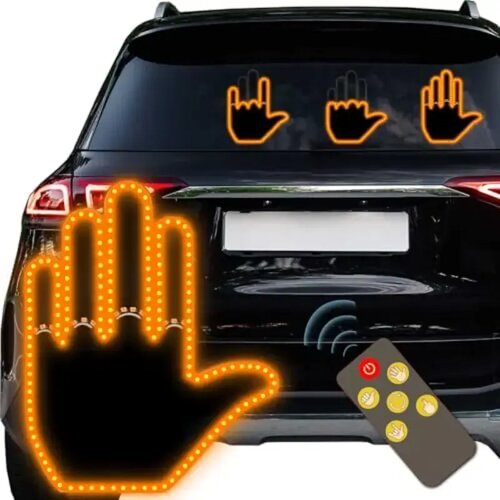 LED ruka emoji displej Slike
