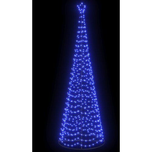  LED spiralno božićno drvce s postoljem EKENAS 300 cm Slike