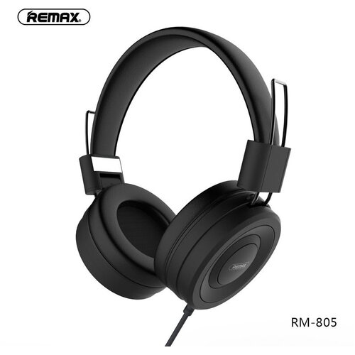 Remax slušalice wired RM-805 crne Slike