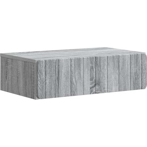 Stolna Stenska stranska miza Siva Sonoma 59 x 34,5 x 17 cm, (5000232408) Cene