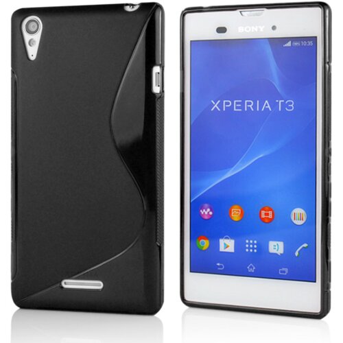  S silikonski ovitek SONY Xperia T3 črn Slike