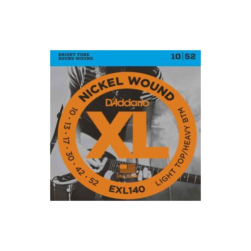  ŽICE ZA EL. GITARU D&amp;rsquo;ADDARIO EXL140 10-52 Slike