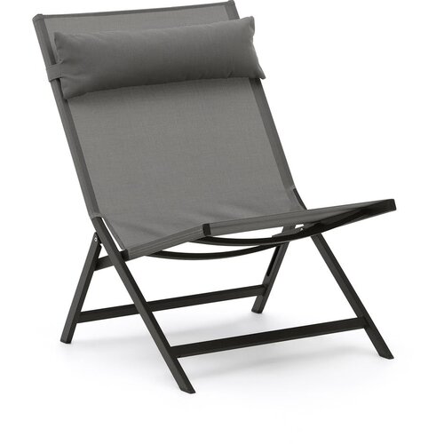 Kave Home Siva metalna vrtna fotelja Canutells &amp;ndash; Slike