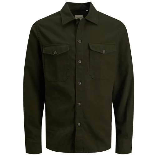 Jack & Jones Prehodna jakna 'Jay' temno zelena