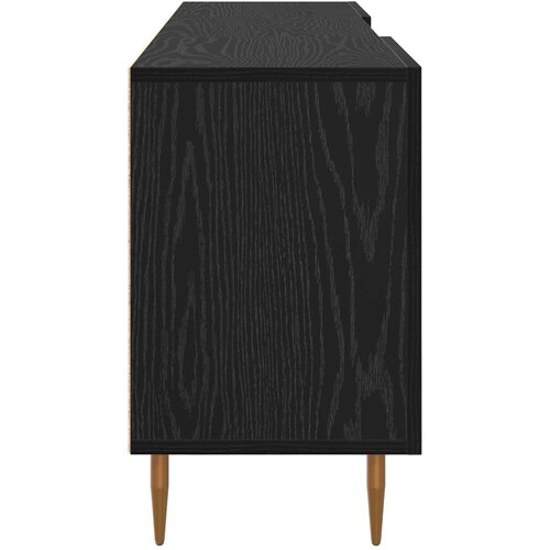  ormar 150 x 30 x 50 cm Crni hrast Konstruirano drvo Slike
