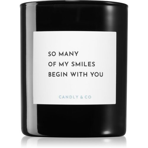 Candly &amp;amp; Co. No. 6 So Many Of My Smiles Begin With You mirisna svijeća 250 g Slike