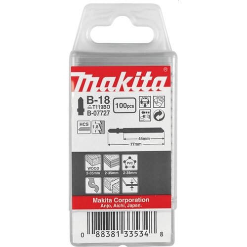 Makita set testerica za ubodnu testeru, za drvo B-07727 Cene