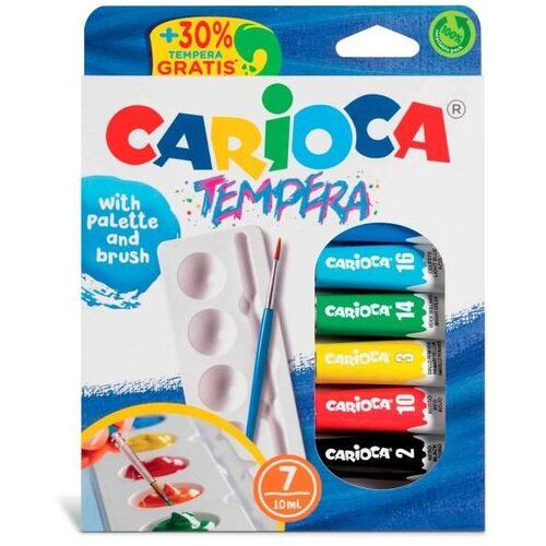 Carioca Tuba set tempera 7x10ml - Cene