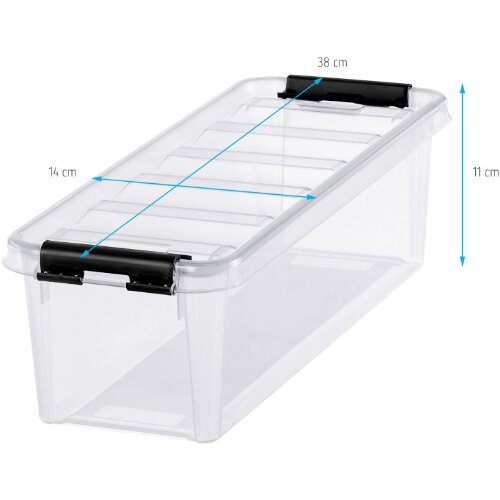 Smart Store Kutija za pohranjivanje (D x Š x V: 30 x 19 x 11 cm, Plastika, Prozirno) Cijene