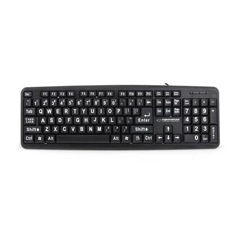 Esperanza EK129 keyboard USB QWERTY UK English Black Cijene