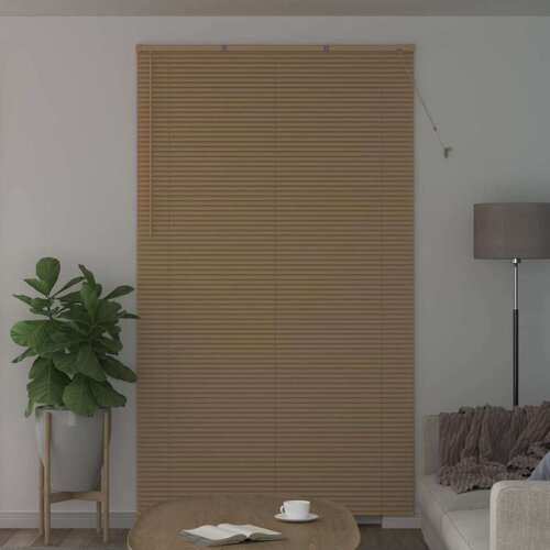  Venecijanska roleta Svijetlo smeđa s uzorkom 213 x 160 cm PVC - Svjetlosmeđa 160 x 213 cm Slike